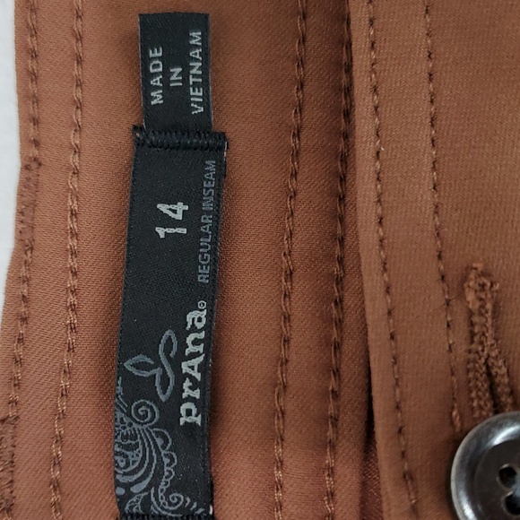 Prana Halle Straight Pants Convertable Hiking Camping Climbing Outdoor Size 14 - Picture 12 of 16